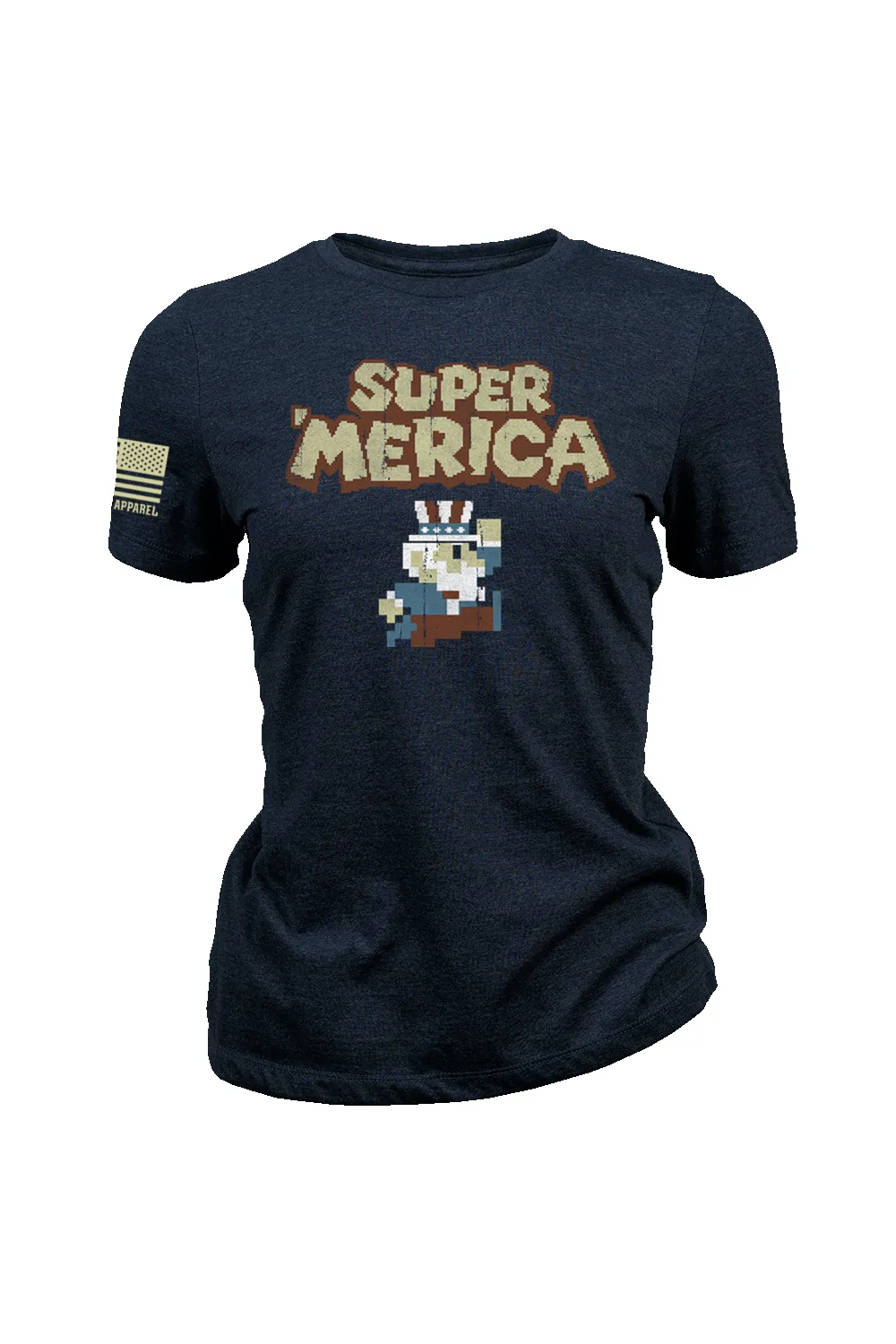 Super Merica - Women's T-Shirt sold by Nine Line product image thumbnail 3