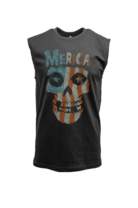 American Misfit - Men's Muscle Tank Top sold by Nine Line