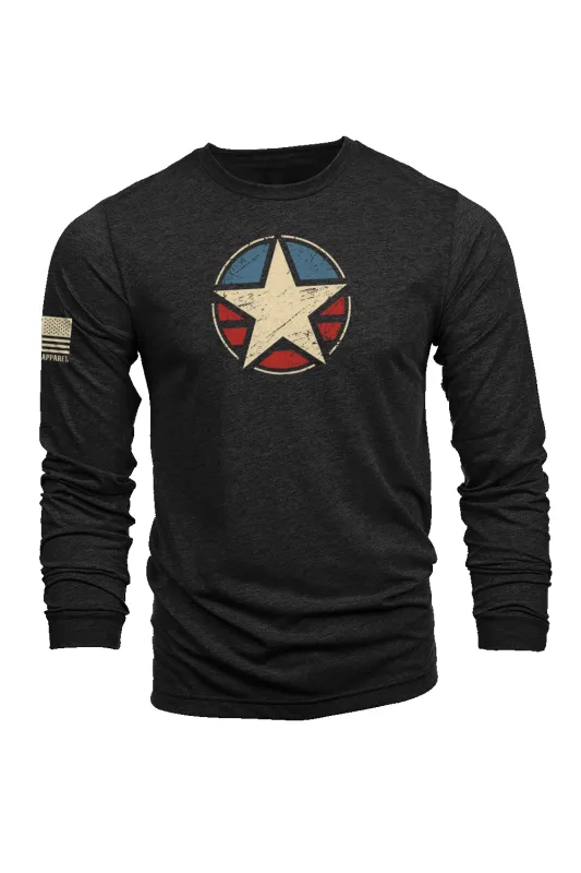 Freedom Star - Long-Sleeve Shirt sold by Nine Line