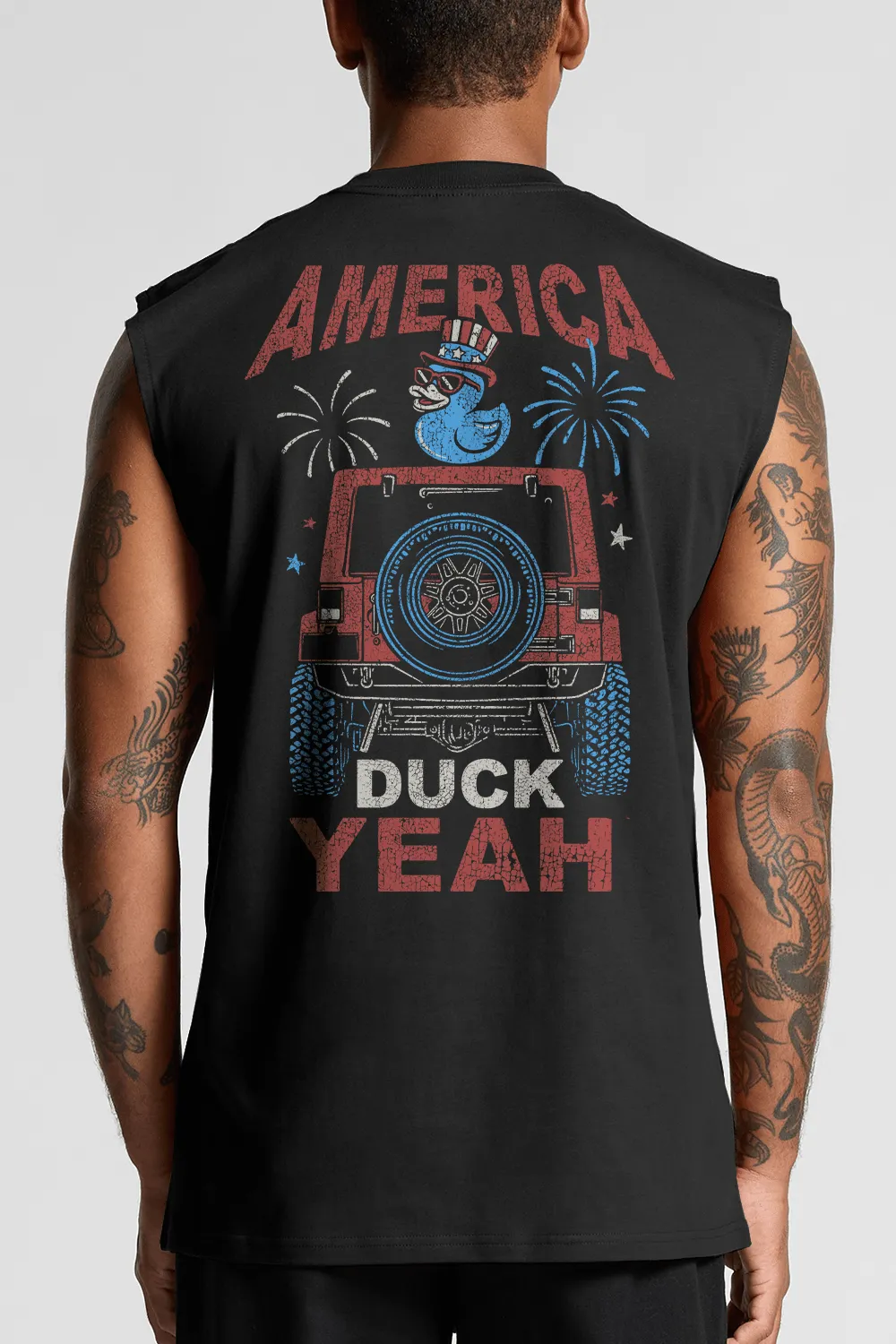 Duck Yeah - Men's Muscle Tank Top sold by Nine Line product image thumbnail 2