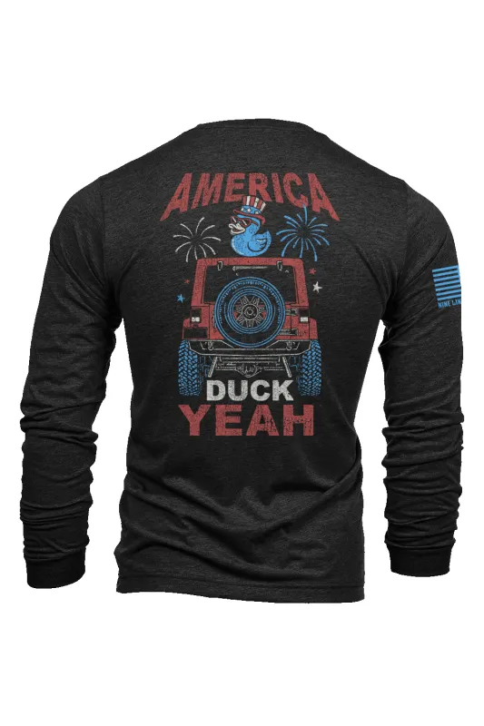 Duck Yeah - Long-Sleeve Shirt sold by Nine Line