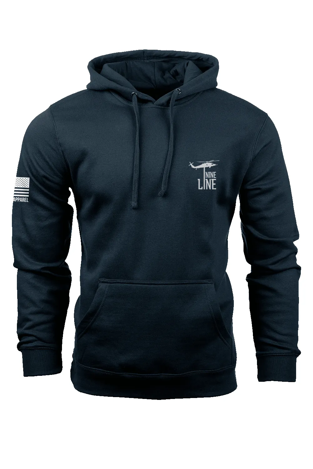 Red, White, Blue Blood - Hoodie sold by Nine Line product image thumbnail 4
