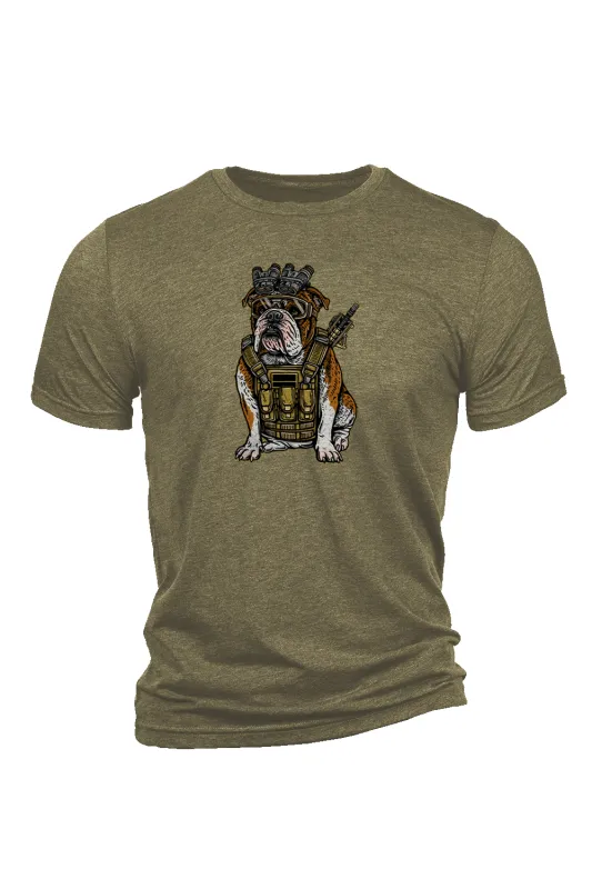 Tactical Bull Dog - T-Shirt sold by Nine Line