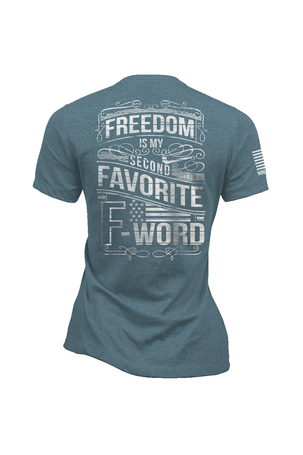 F WORD - Women's T-Shirt sold by Nine Line product image thumbnail 3
