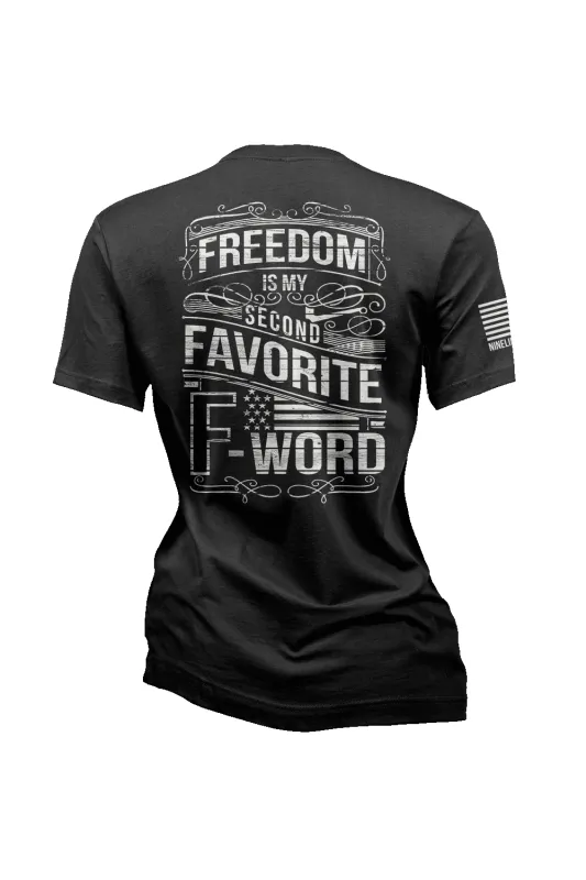 F WORD - Women's T-Shirt sold by Nine Line