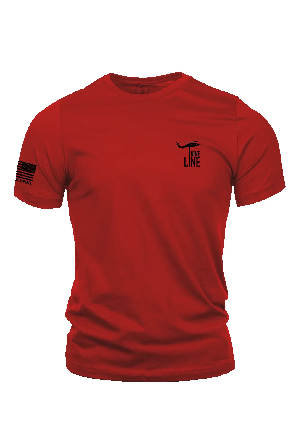 NO GUTS - T-Shirt sold by Nine Line product image thumbnail 2