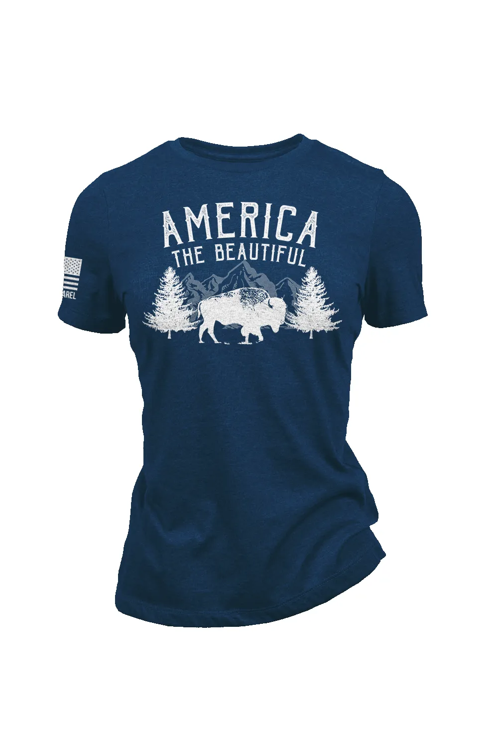 America the Beautiful - Women's T-Shirt sold by Nine Line product image thumbnail 3