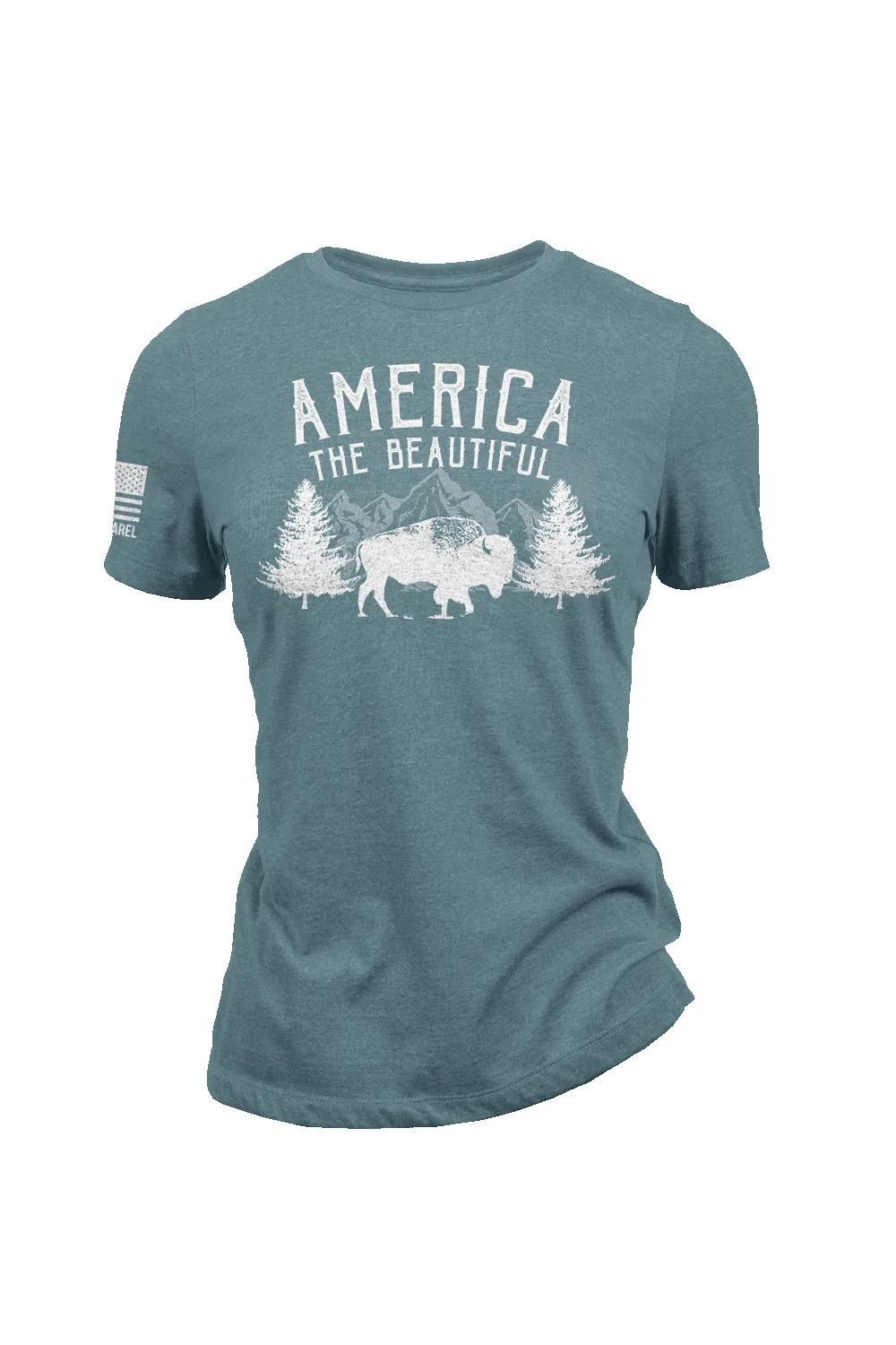 America the Beautiful - Women's T-Shirt sold by Nine Line product image thumbnail 4