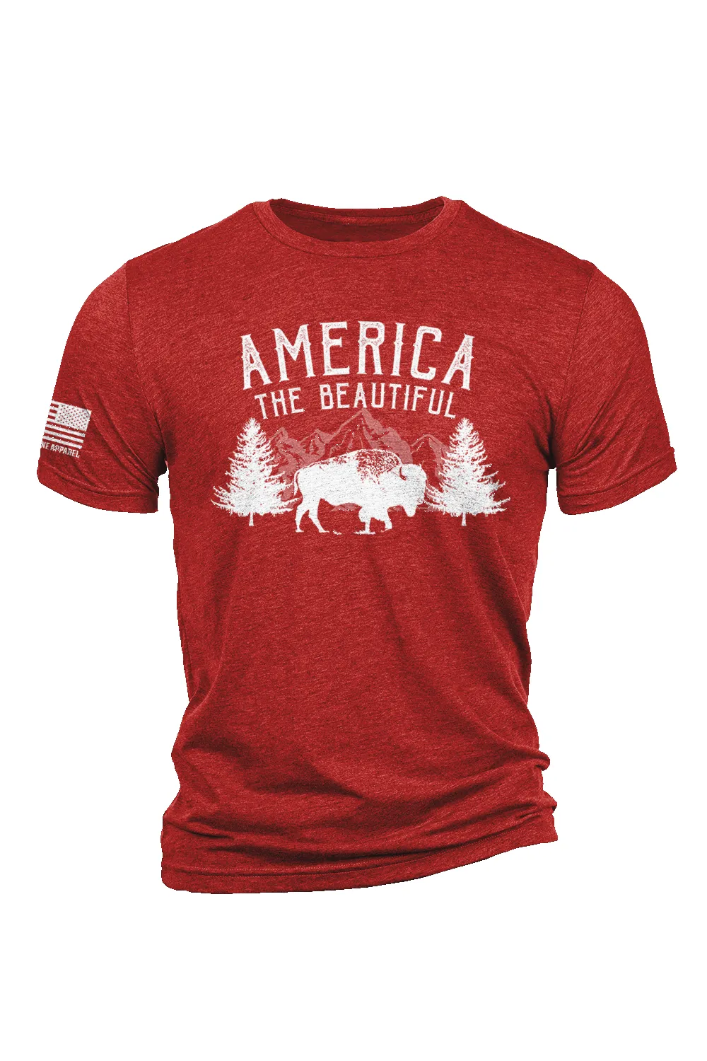 America the Beatiful - T-Shirt sold by Nine Line product image thumbnail 3