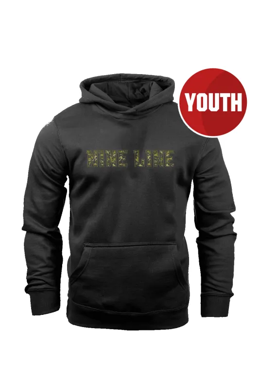 NLA CAMO - Youth Hoodie sold by Nine Line