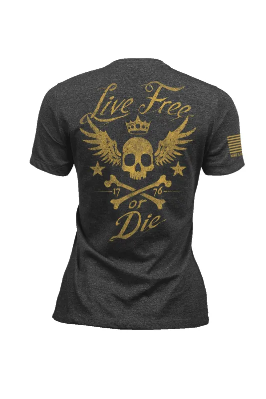 Live Free - Women's T-Shirt sold by Nine Line