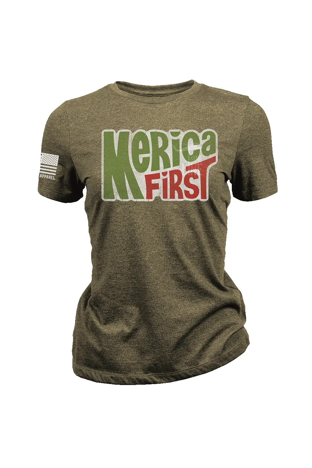 Merica First - Women's T-Shirt sold by Nine Line product image thumbnail 5