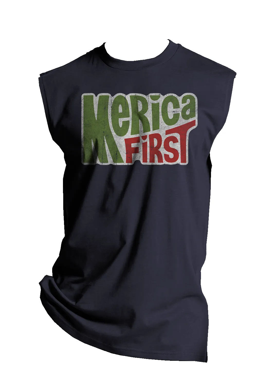 Merica First - Men's Muscle Tank Top sold by Nine Line product image thumbnail 5