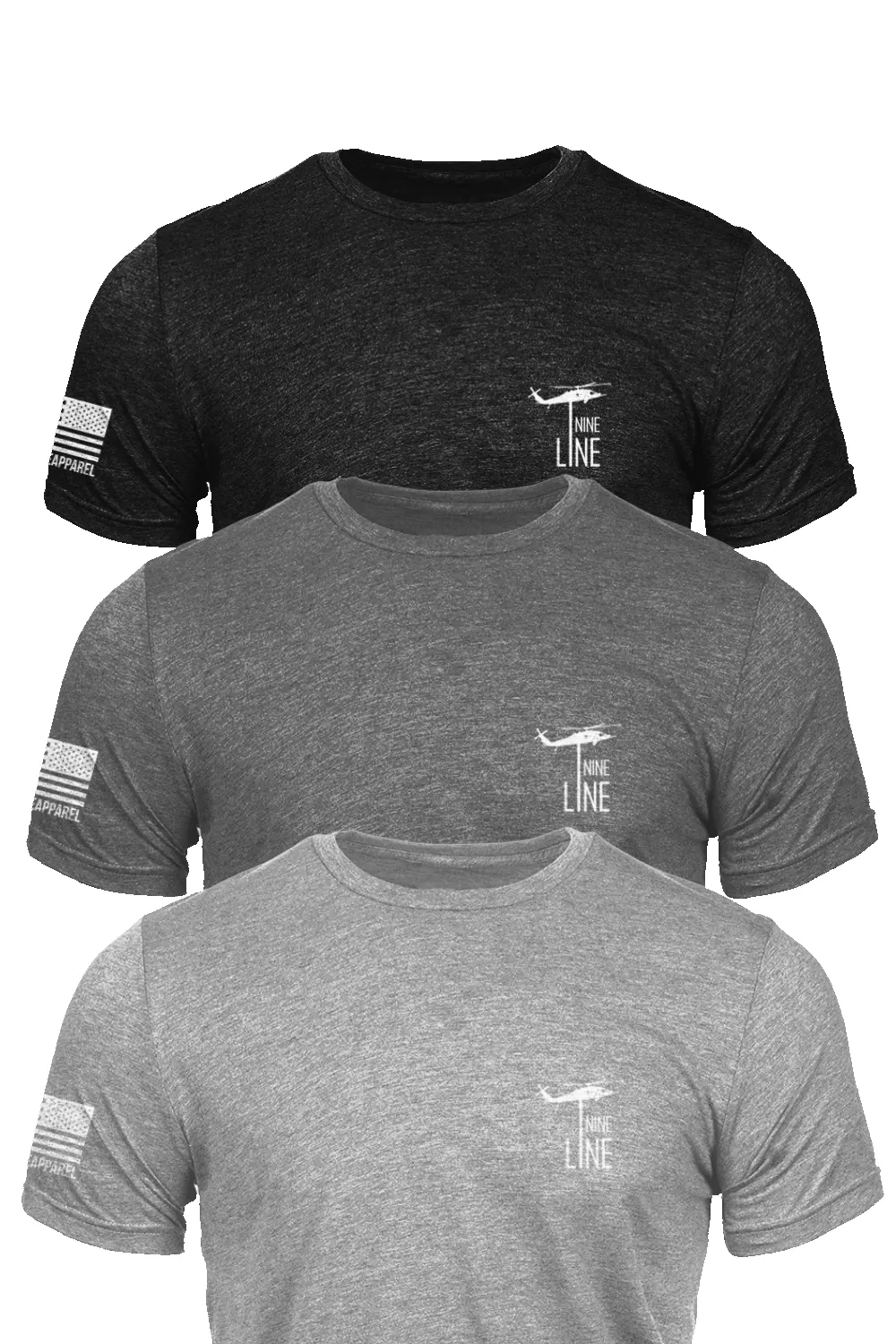 Neutral Pack - T-Shirt 3-Pack sold by Nine Line