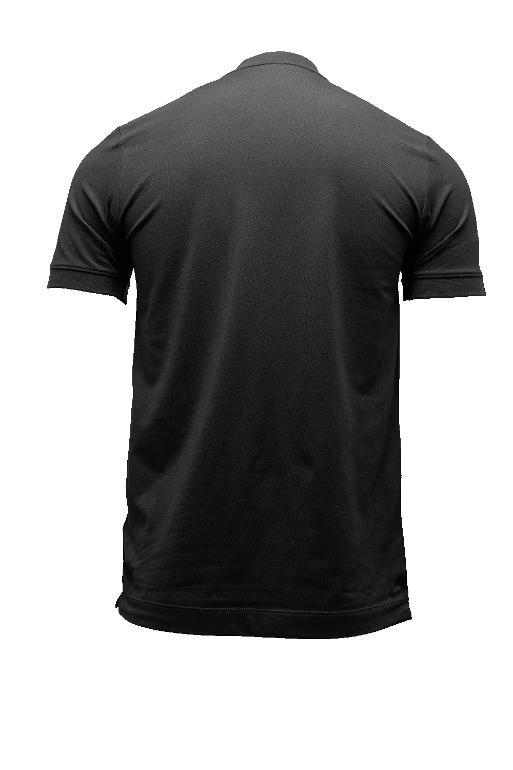 Silicone Dropline Logo - Short Sleeve Henley sold by Nine Line product image thumbnail 4
