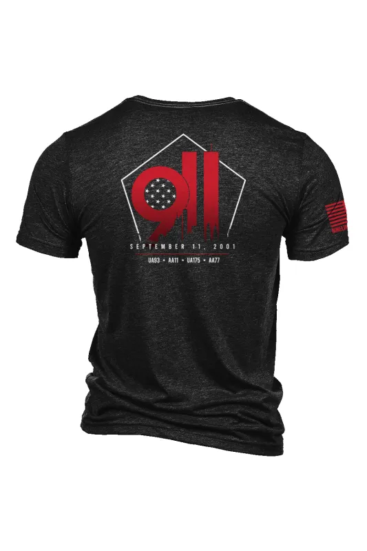 24th Remembrance of 9/11 - T-Shirt sold by Nine Line