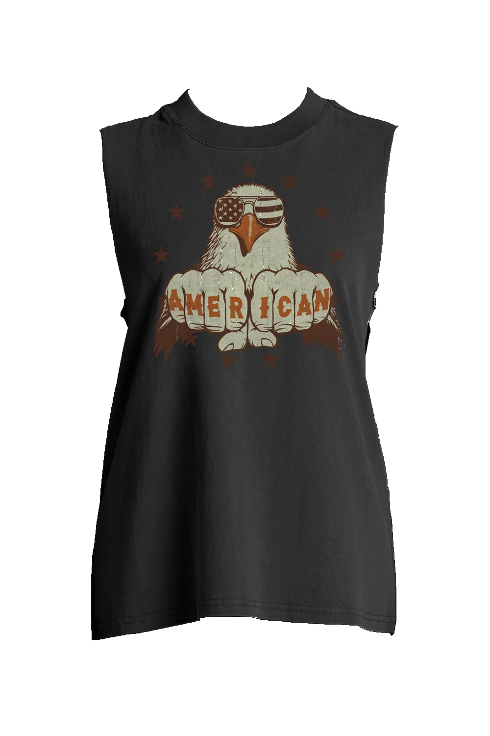 Knuckles - Women's Boyfriend Tank Top sold by Nine Line product image thumbnail 5
