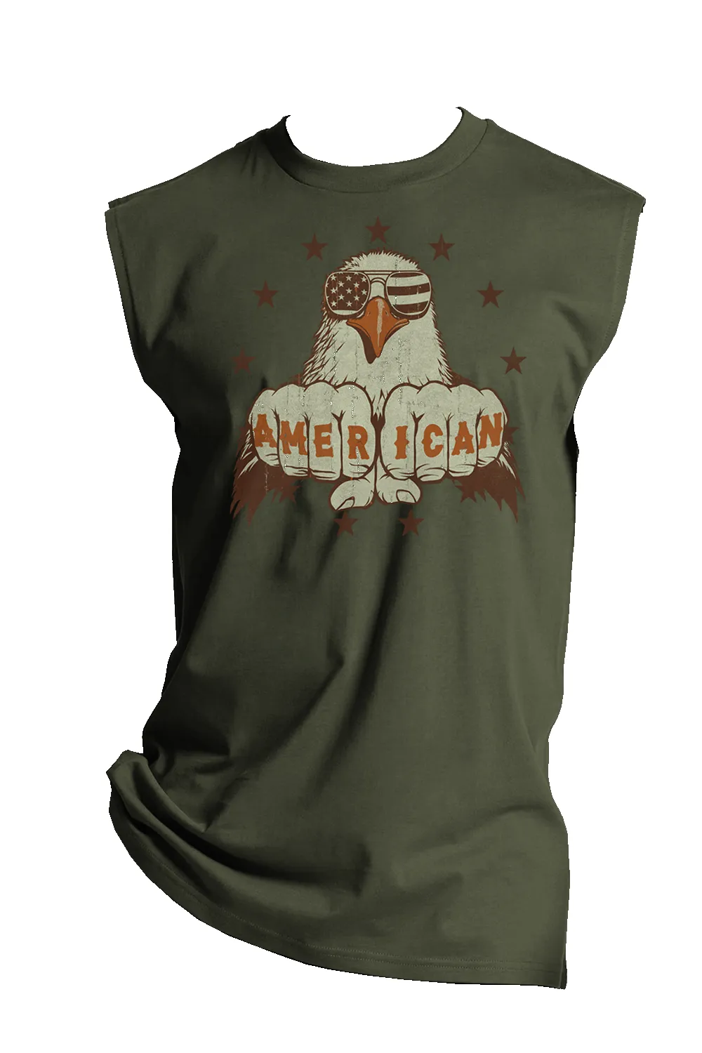 Knuckles - Men's Muscle Tank Top sold by Nine Line product image thumbnail 5