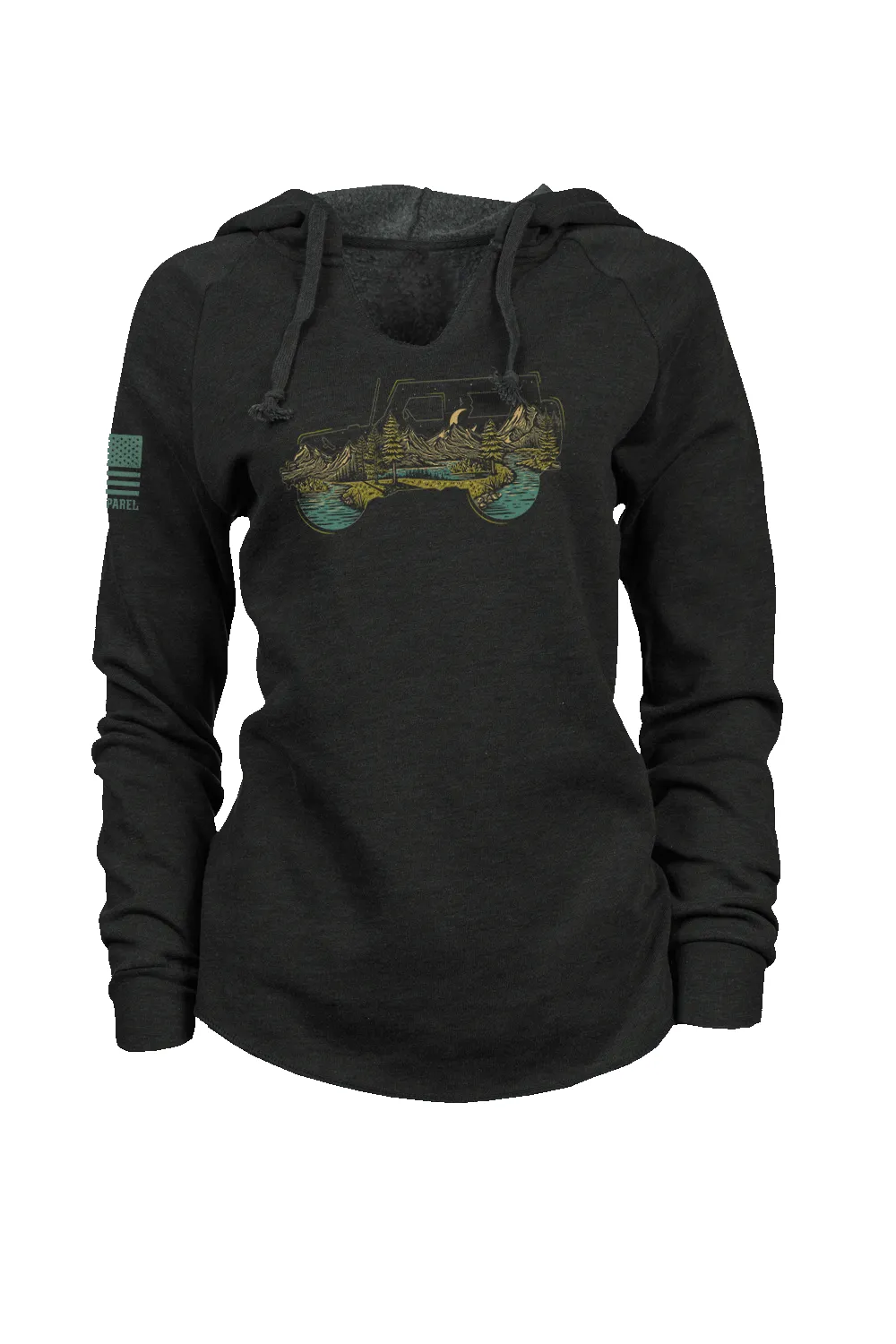 Off Roadscape - Women's Hoodie sold by Nine Line