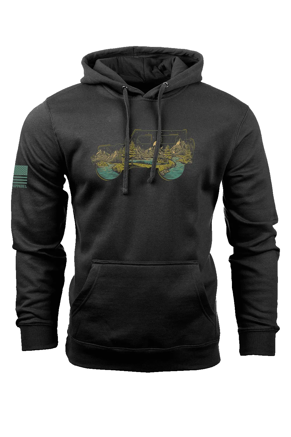 Off Roadscape - Hoodie sold by Nine Line
