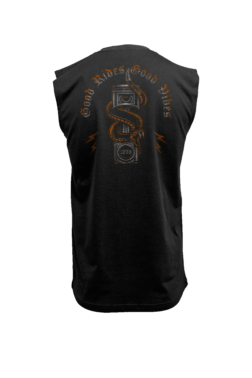 Piston Snake - Men's Muscle Tank Top sold by Nine Line