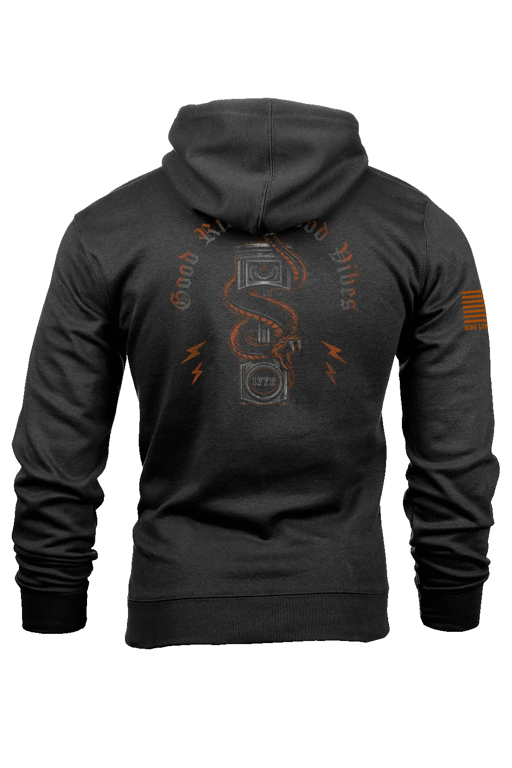 Piston Snake - Hoodie sold by Nine Line