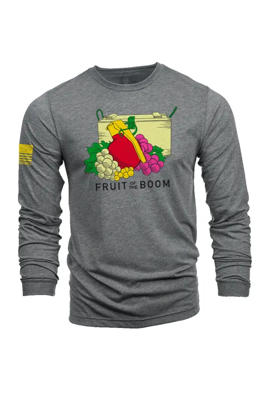 Fruits of the BOOM - Long-Sleeve Shirt sold by Nine Line