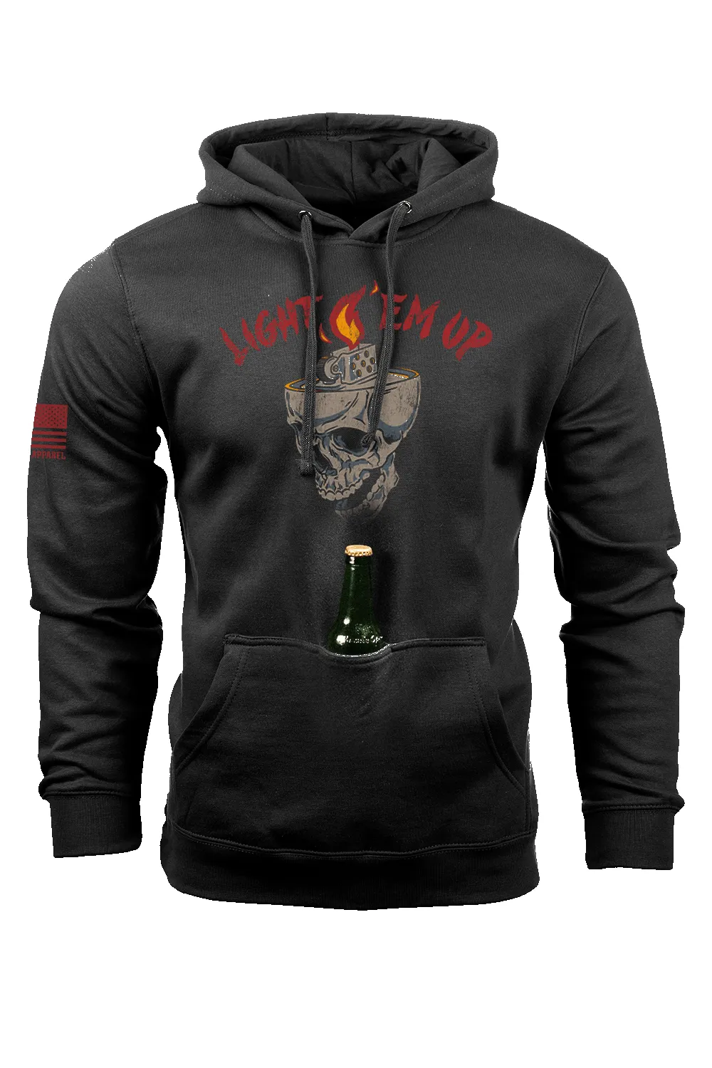 Light 'Em Up - Tailgater Hoodie sold by Nine Line