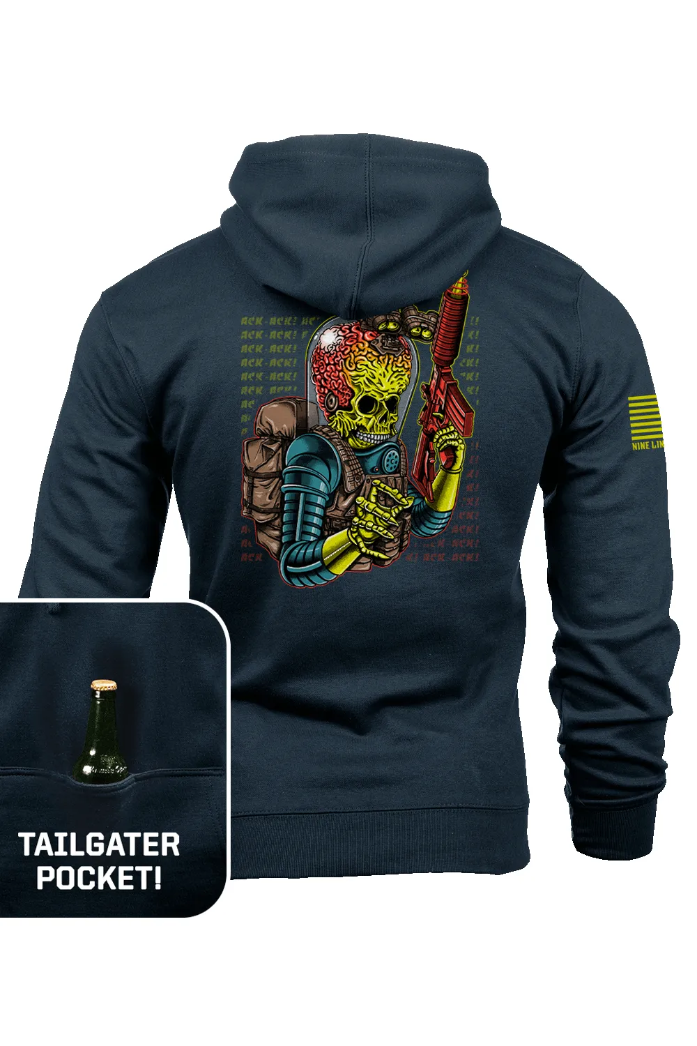 Tactical Ack - Ack! - Tailgater Hoodie sold by Nine Line product image thumbnail 3