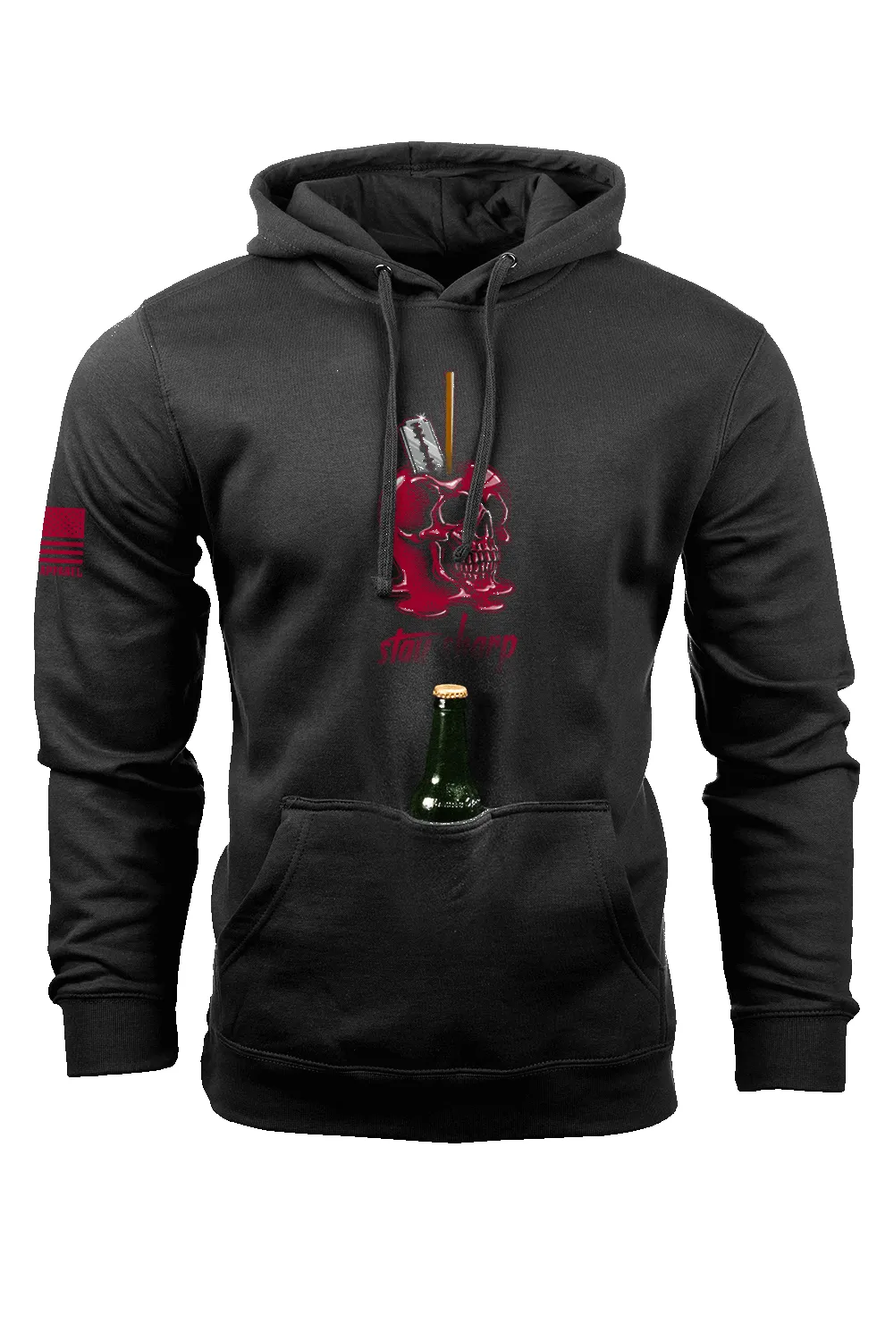 Stay Sharp - Tailgater Hoodie sold by Nine Line