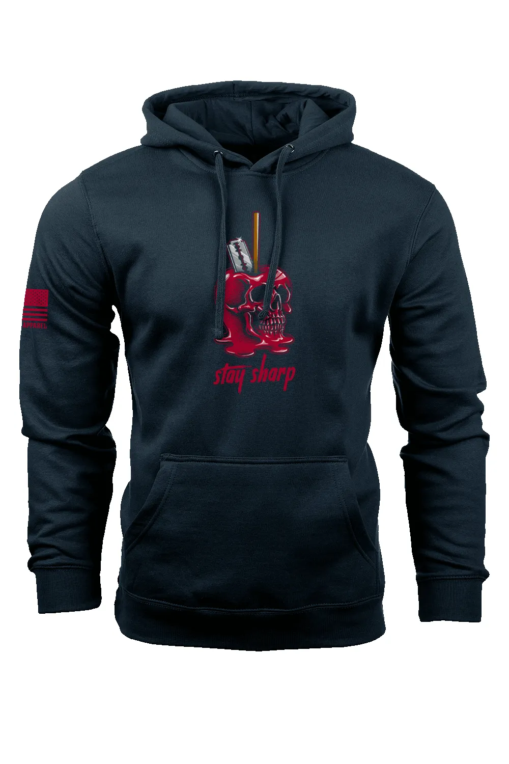 Stay Sharp - Hoodie sold by Nine Line product image thumbnail 3