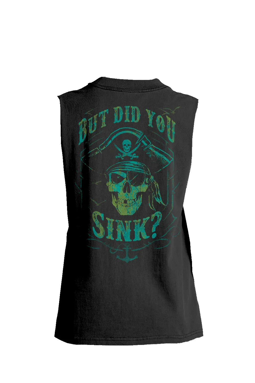 Did You Sink - Women's Boyfriend Tank Top sold by Nine Line