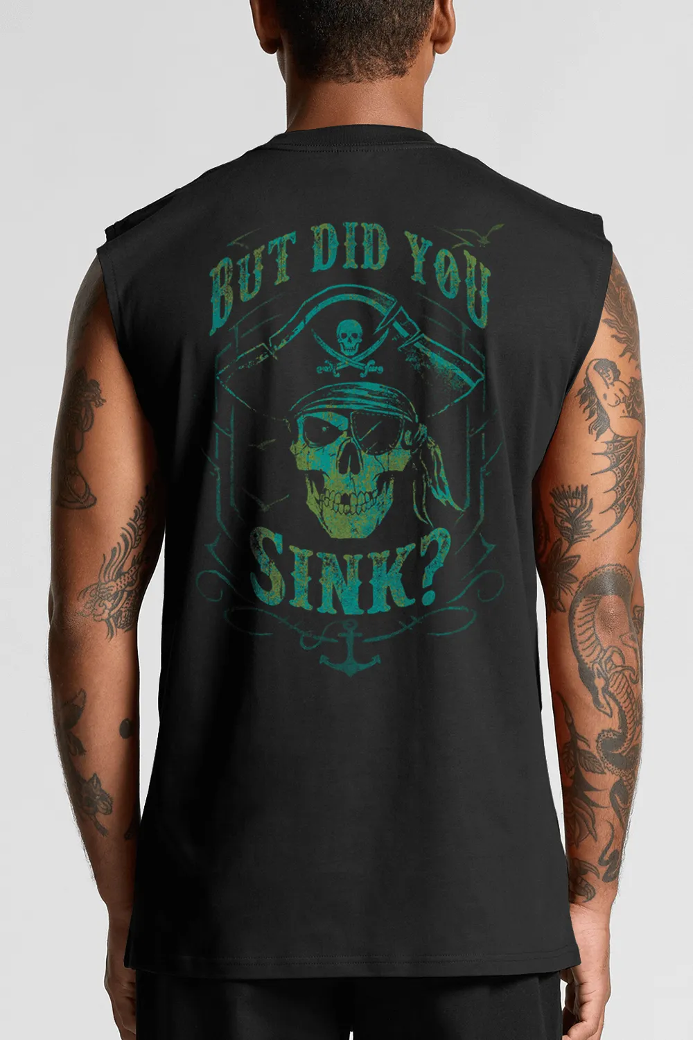 Did You Sink - Men's Muscle Tank Top sold by Nine Line product image thumbnail 2