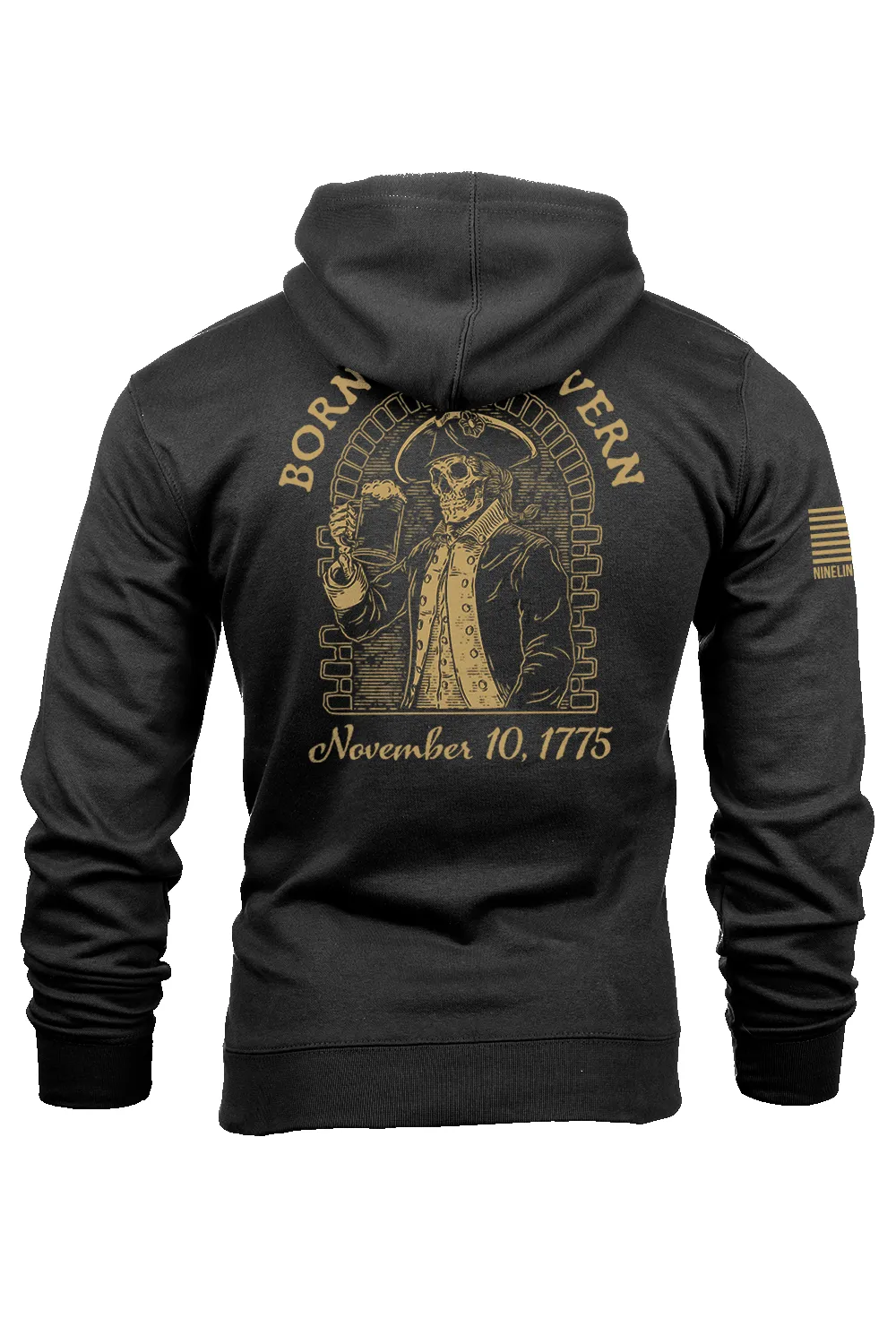 Born in a Tavern - Hoodie sold by Nine Line