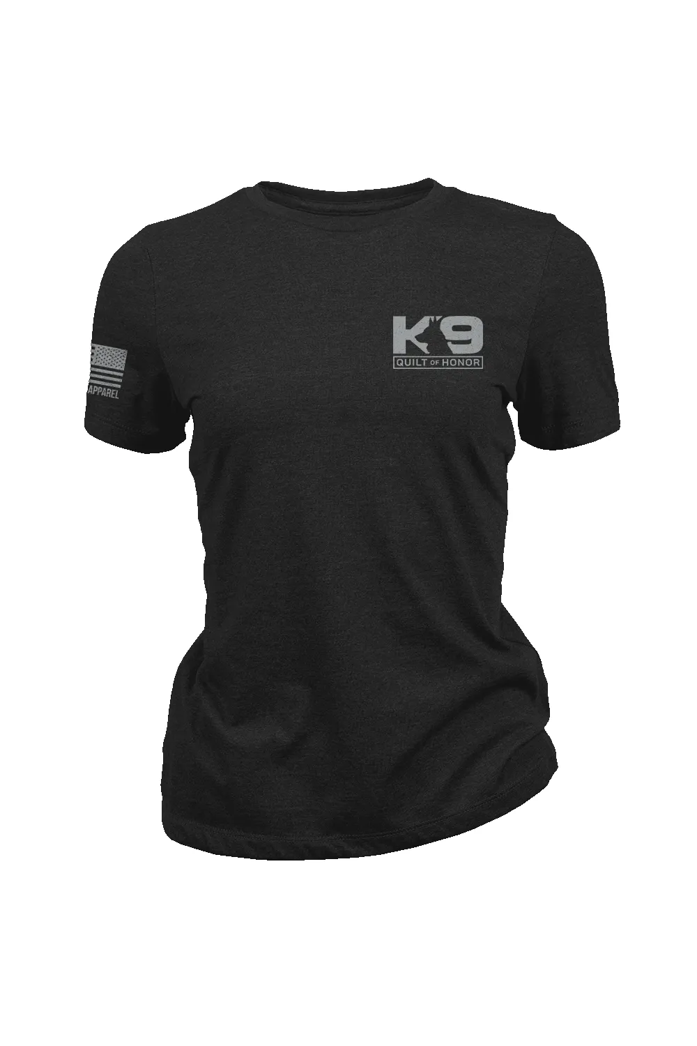 K9 Quilt of Honor - paw - Women's T-Shirt sold by Nine Line product image thumbnail 2