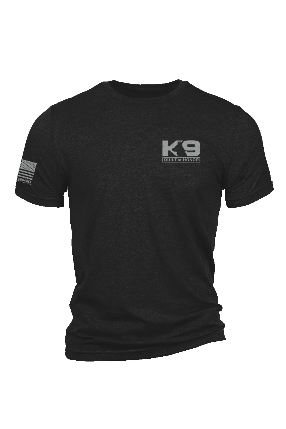 K9 Quilt of Honor - paw - T-Shirt sold by Nine Line product image thumbnail 2