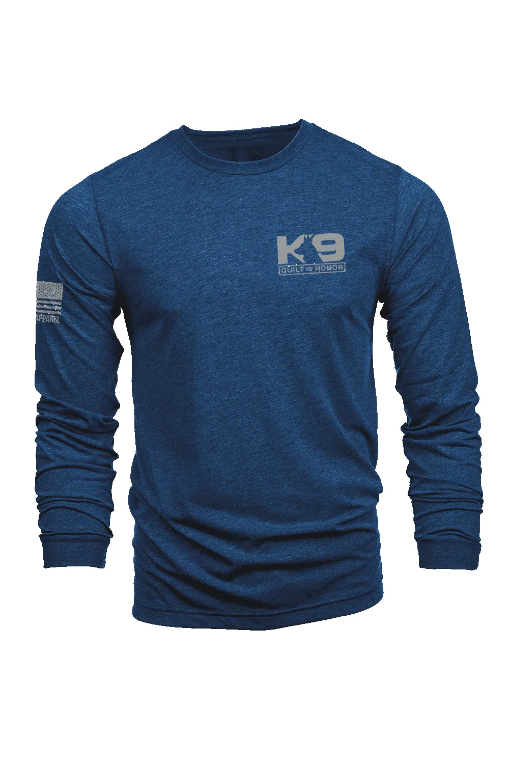 K9 Quilt of Honor - paw - Long-Sleeve Shirt sold by Nine Line product image thumbnail 4