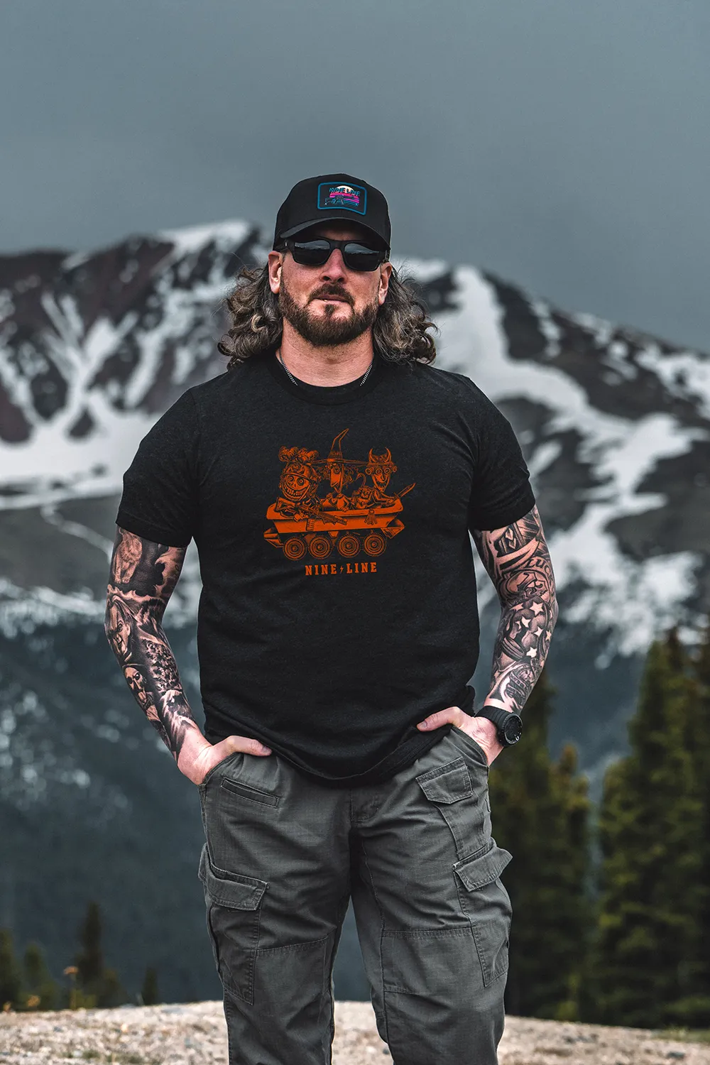 Tactical Nightmare - UV Reactive T-Shirt sold by Nine Line product image thumbnail 3