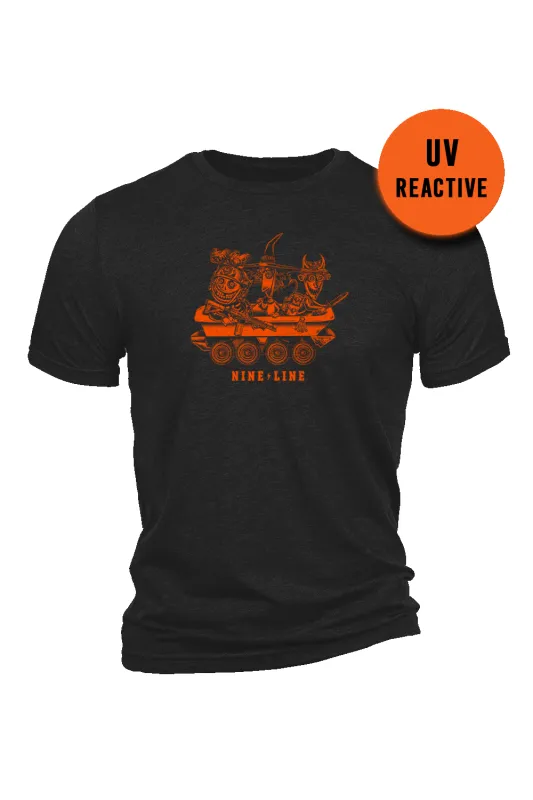 Tactical Nightmare - UV Reactive T-Shirt sold by Nine Line