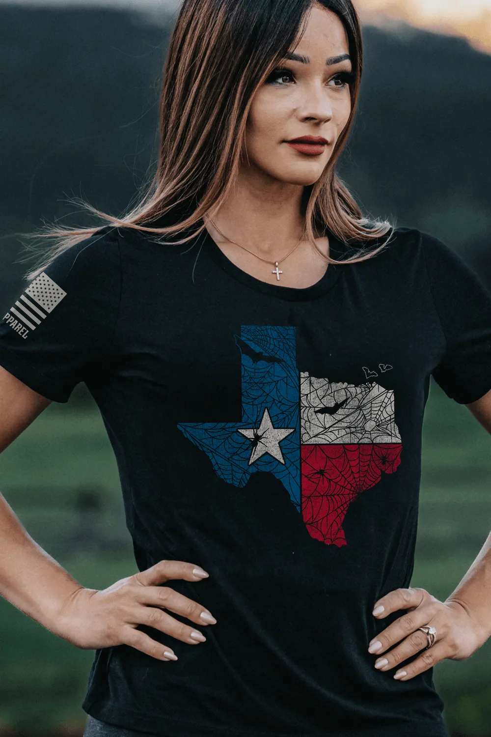 Spooky TX - Women's T-Shirt sold by Nine Line product image thumbnail 2