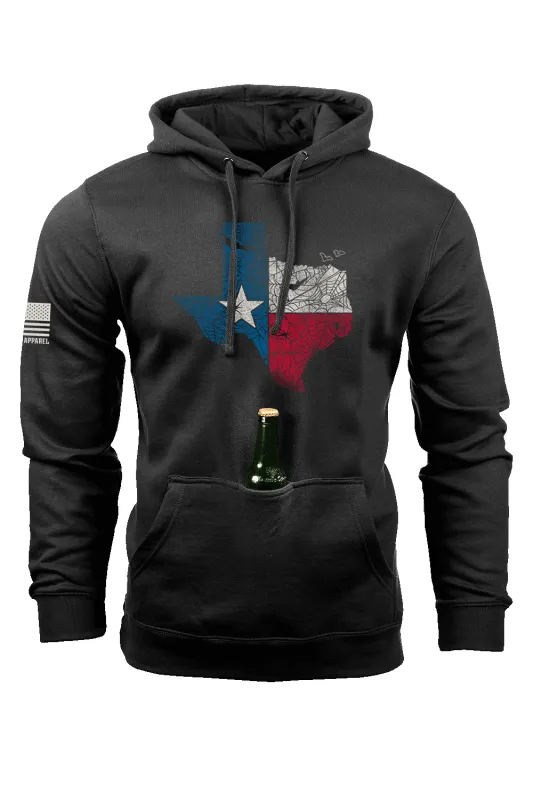 Spooky TX - Tailgater Hoodie sold by Nine Line