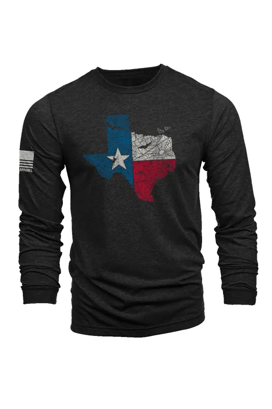 Spooky TX - Long-Sleeve Shirt sold by Nine Line
