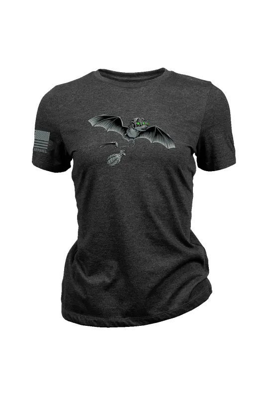 TAC BAT - Women's T-Shirt sold by Nine Line