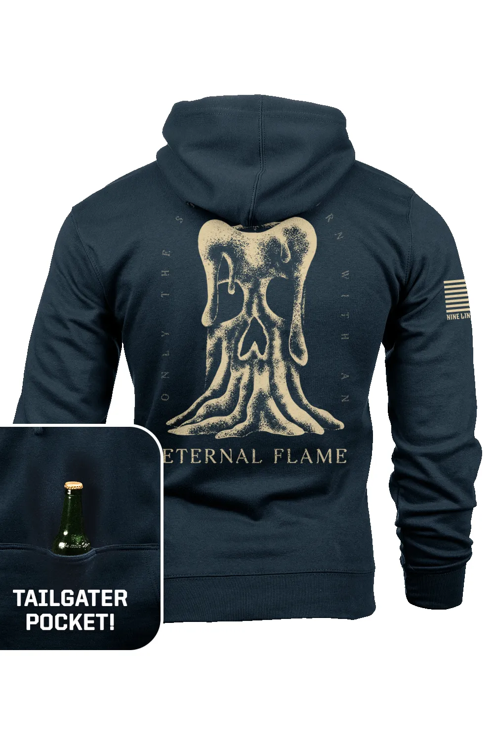 Eternal Flame - Tailgater Hoodie sold by Nine Line product image thumbnail 3