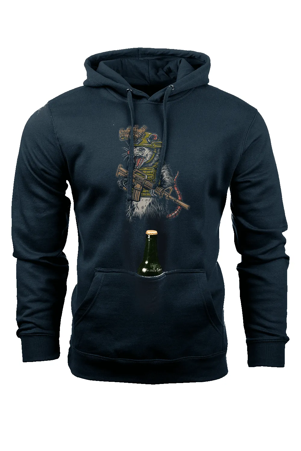 Tactical Trash Kitten - Tailgater Hoodie sold by Nine Line product image thumbnail 3