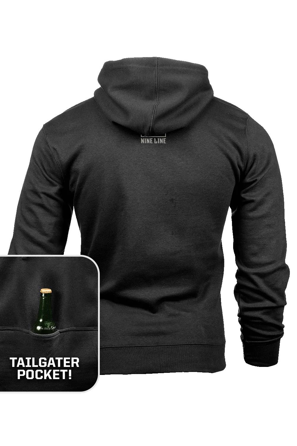 Tactical Trash Kitten - Tailgater Hoodie sold by Nine Line product image thumbnail 2