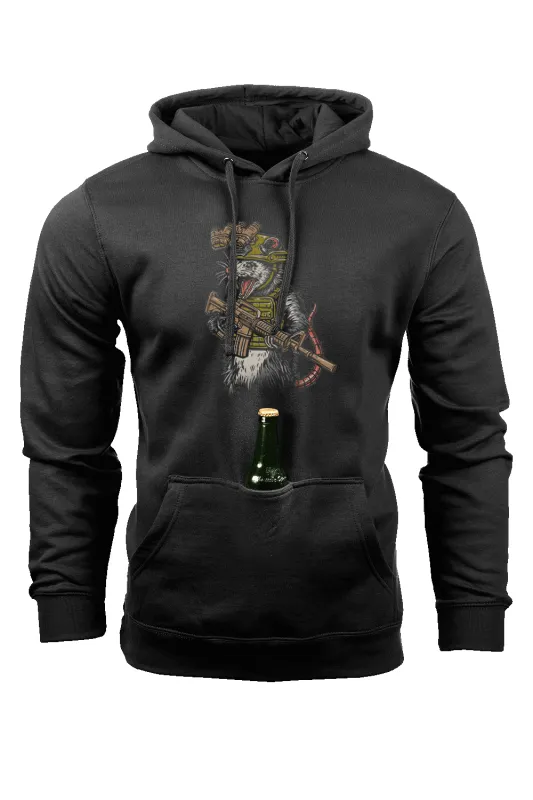Tactical Trash Kitten - Tailgater Hoodie sold by Nine Line