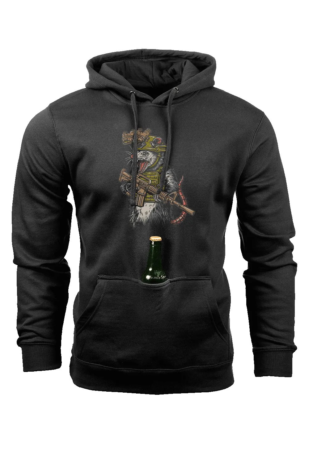 Tactical Trash Kitten - Tailgater Hoodie sold by Nine Line