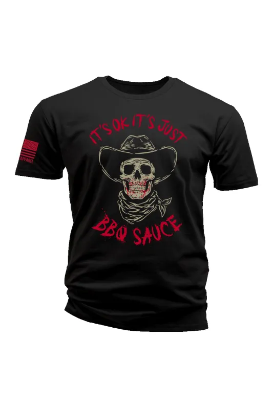 Just Sauce - Cotton T-shirt sold by Nine Line