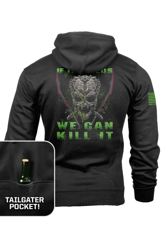 If It Bleeds - Tailgater Hoodie sold by Nine Line